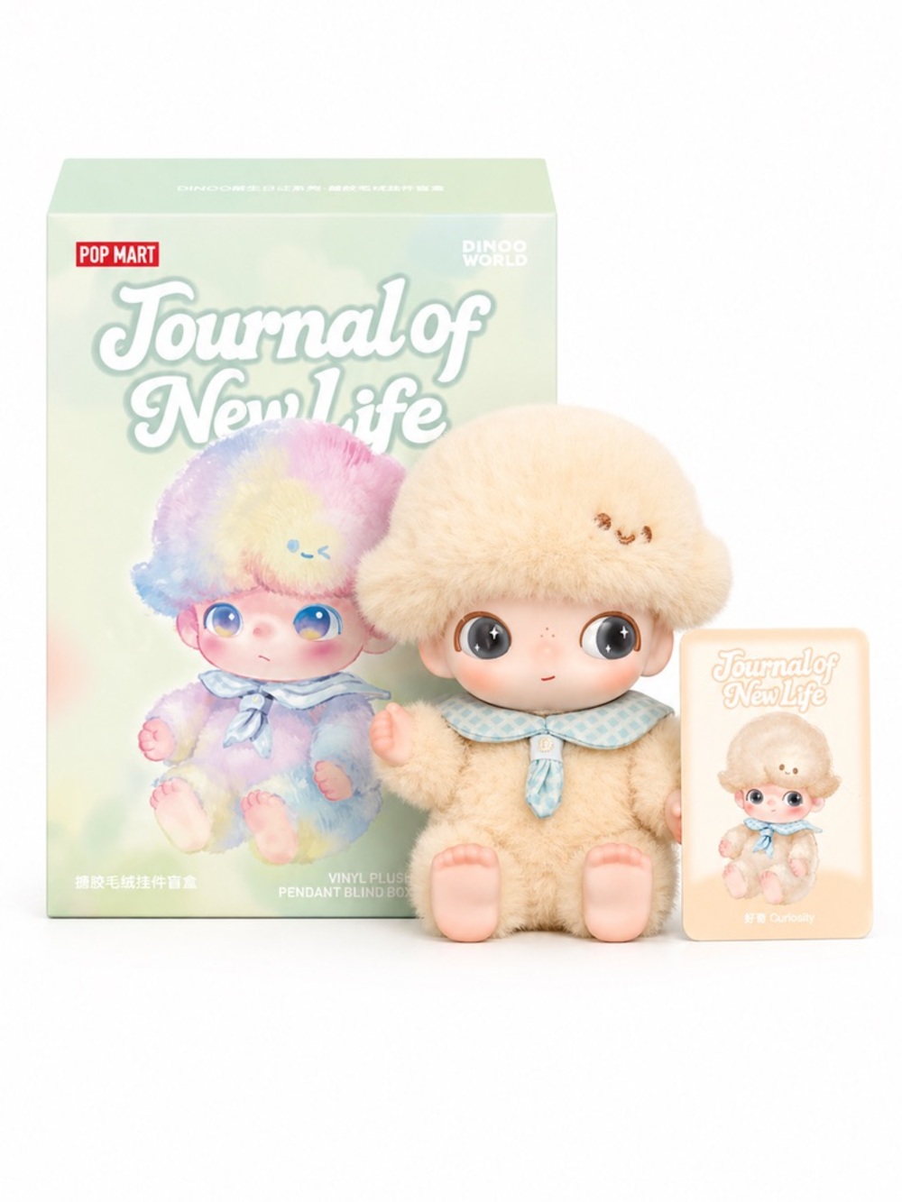 DIMOO Journal of New Life Series-Vinyl Plush
Pendant Blind Box Curiosity